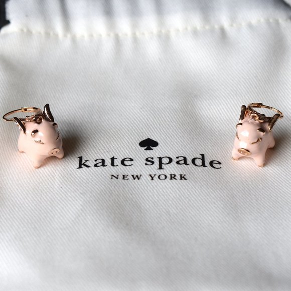 kate spade Jewelry - kate spade | imagination flying pig earrings